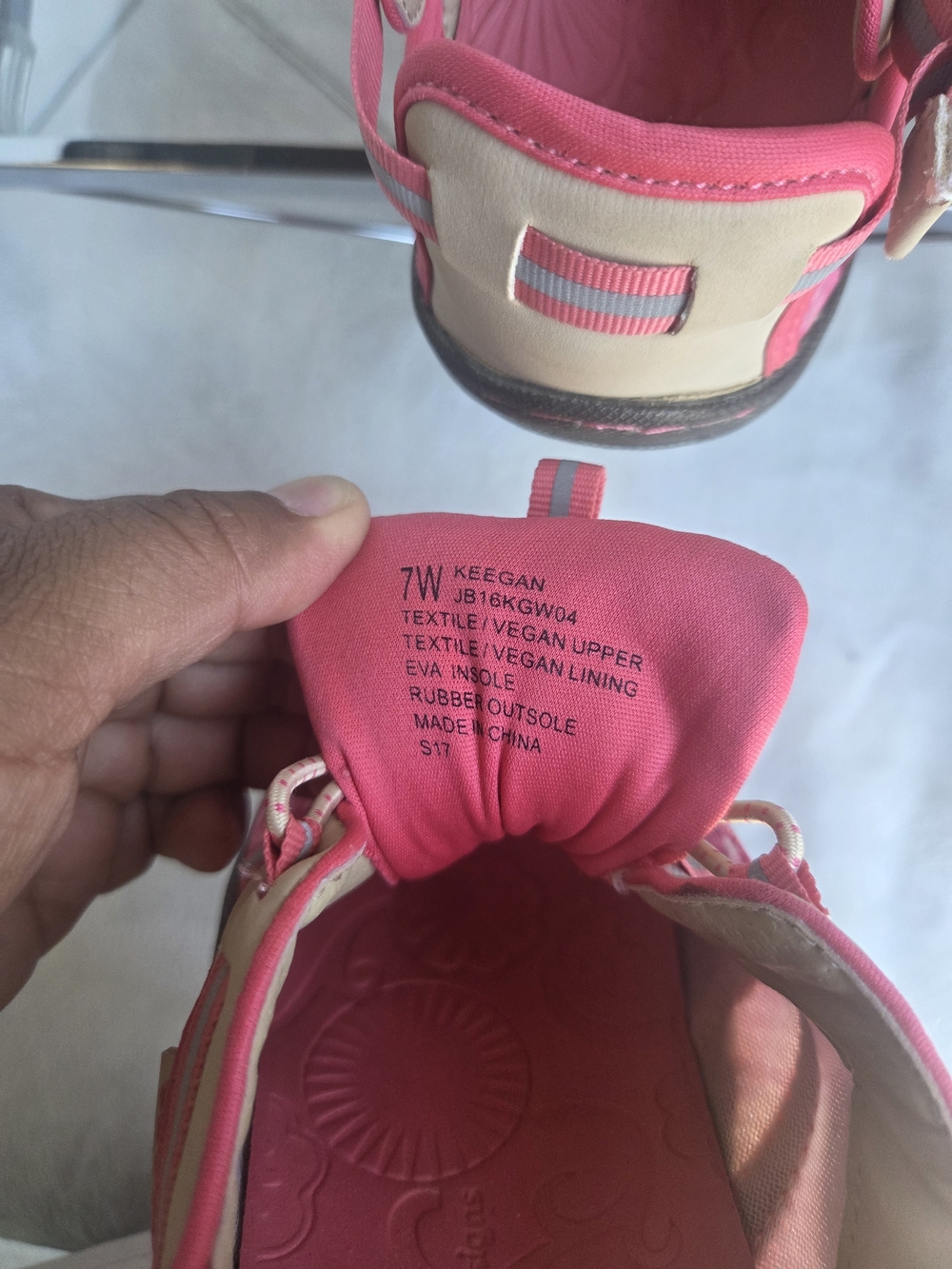 JBU by Jambu Keegan Water Ready Vegan Slip On Shoes Pink Women Size 7W - Picture 7 of 11